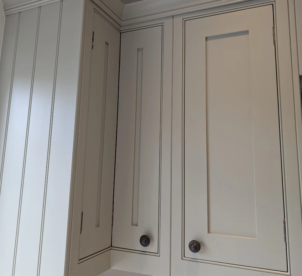 hand painted kitchen doors